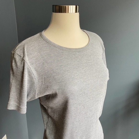 PHD vintage ribbed gray t shirt, size Medium - Picture 5 of 6